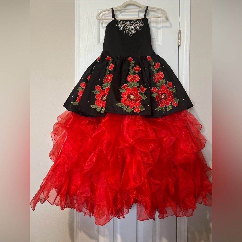 Little Girls Pageant Wedding Party Dresses with Sleeves